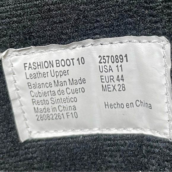 OZARK TRAIL THINSULATE INSULATION BLACK FASHION BOOT 10. 2570891. Size 11 - Picture 7 of 7